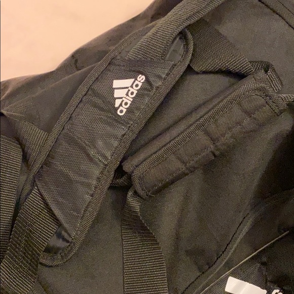 Adidas Black Overnight Sports Gym Duffel Bag - Picture 3 of 6
